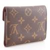 LOUIS VUITTON Portefeiulle Victorine Tri-fold wallet M62472 Brown Monogram canvas unisex Used