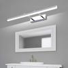Electroplate 9W 40CM LED Wall Light No-Drill Retractable Bathroom Mirror Lamp Anti-fog Waterproof Vanity Mirror Light Cabinet