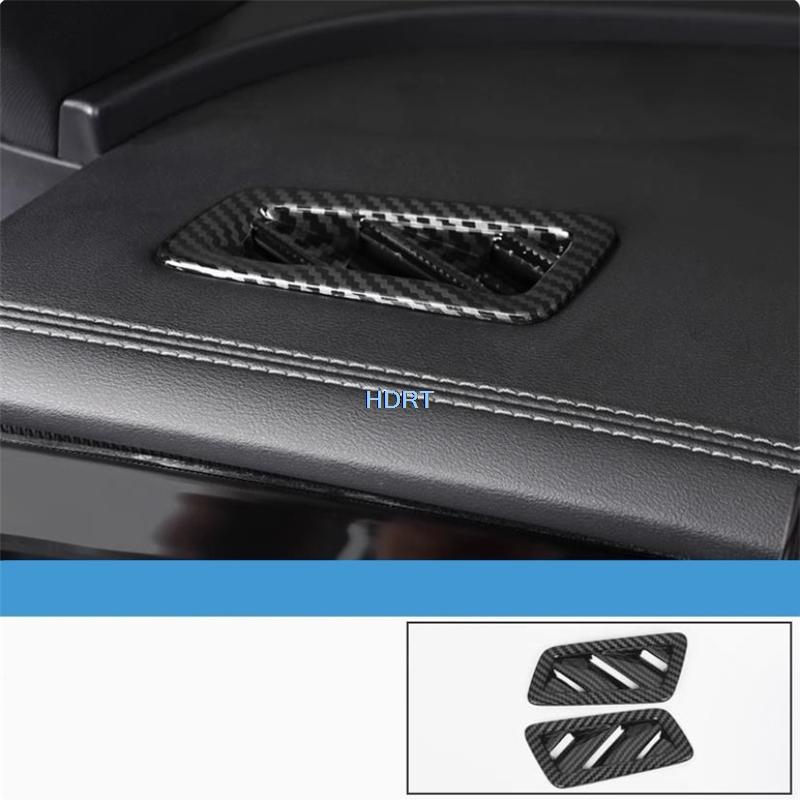 Car Style Steering Wheel Gear Shift Window Control Panel Vent Outlet Cover Carbon Fibre Interior Sticker For BYD Seal 06 2024 +
