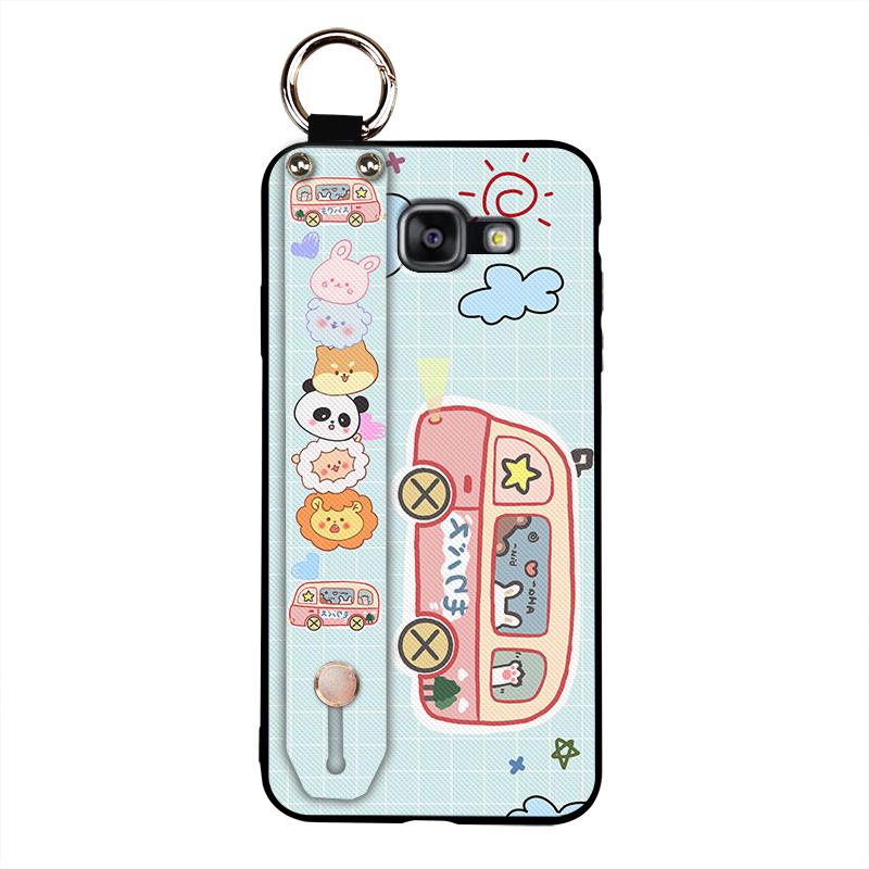 Anti-dust Silicone Phone Case For Samsung Galaxy A510/A5 2016/SM-A510F Soft Case Shockproof Ring Cartoon Back Cover Cute