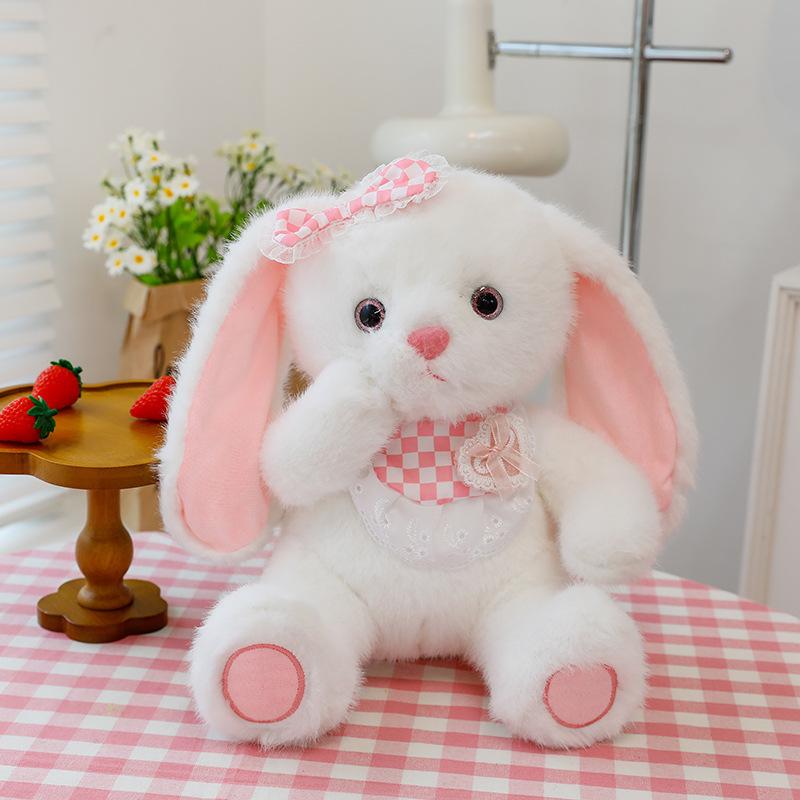 

Новая кукла-мишка, милая кукла-зайчик, плюшевая игрушка-котенок, кукла-кролик, подарок на день рождения для детей, девочек 40cm