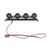 1:12 Scale MN300 Car Roof Spotlight for Non-Destructive Installation - White Head Remote Control Car Crawler DIY Modification
