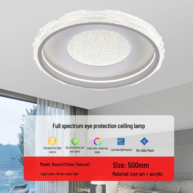 2025 Italian Minimalist Luxury Crystal Ceiling Light for Bedroom & Dining Room