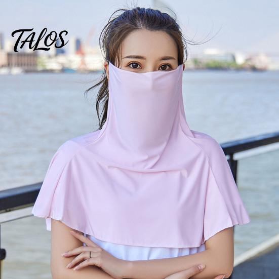 Outdoor Face Shield Sunscreen Guard Ice Silk Neck Protection Summer Anti-UV Sleeve Riding Activities Travel Gaiter Cooling