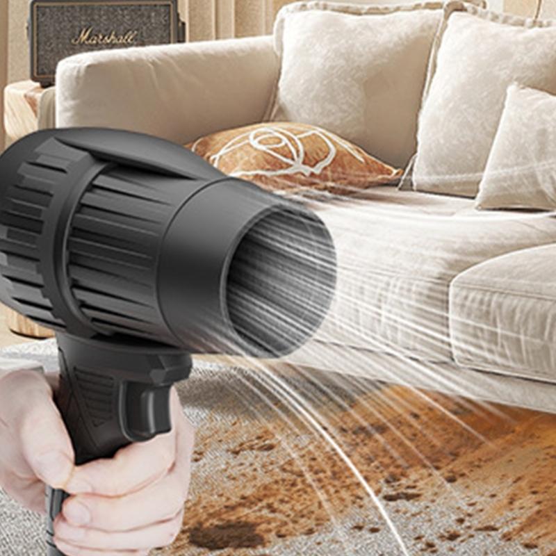 Highly Power 21V Turbofan Blower Jet Fan Mini Blower Without Battery Ideal For Car Drying And Yard Maintenance Cleaning