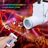 AC95-240V 15W RGB LED Mini Spot Lamp Stage Light Lighting Fixture with Remote Control Controller
