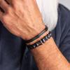 PIG & HEN Bold Bob Bracelet - Black X Black
