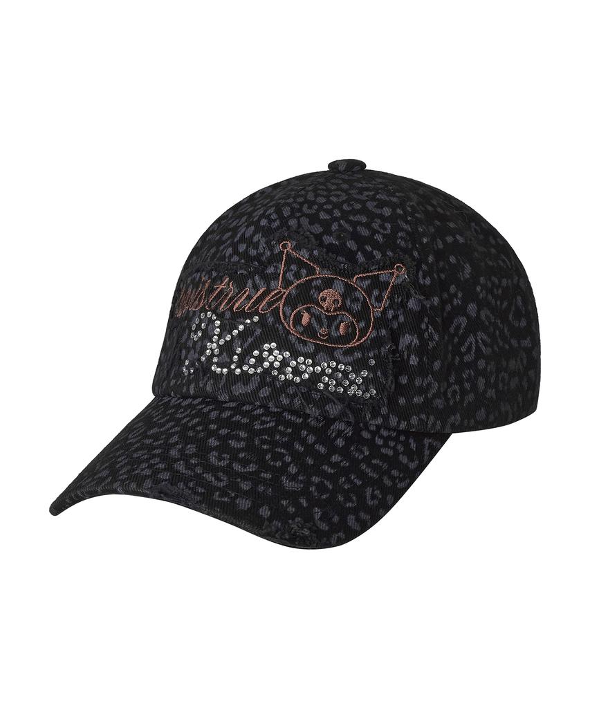 LUVISTRUE [Kuromi] Patch Ball Cap(Black)