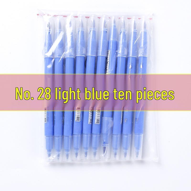 36-Color Double-Ended Soft Tip Washable Watercolor Pens for Primary Students