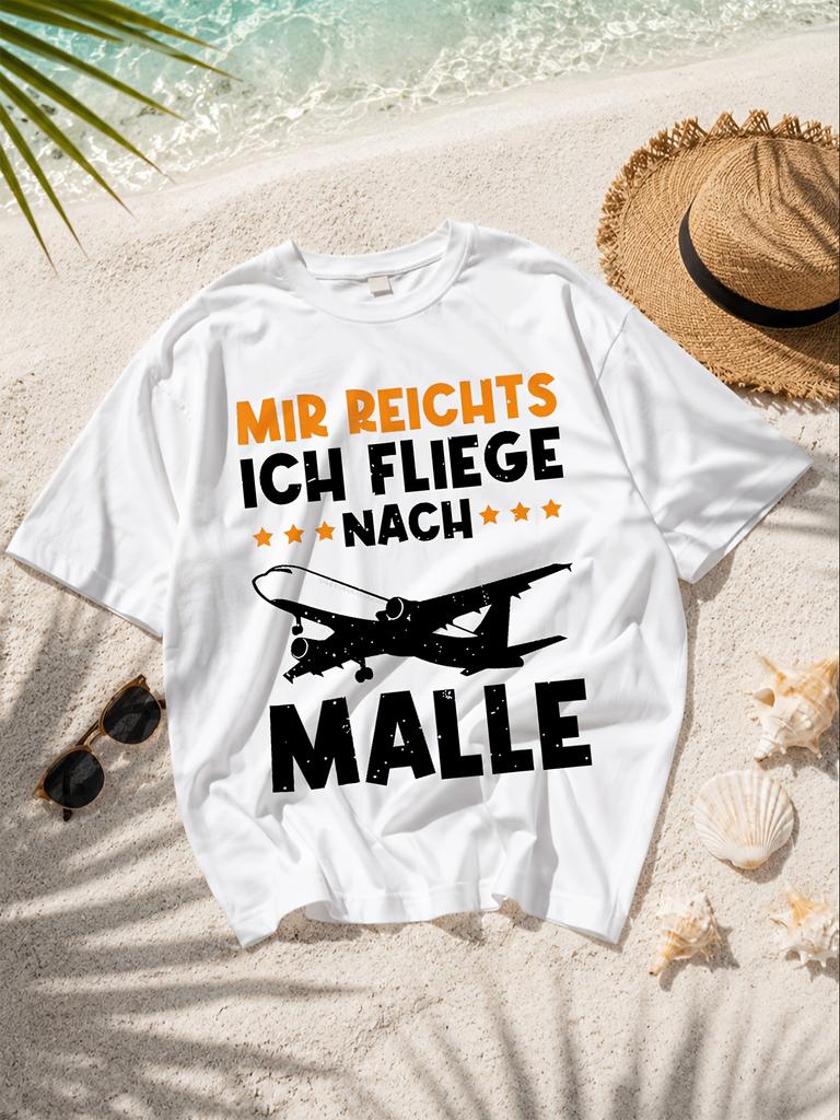 M Flying To Mallorca Funny Mallorca Day Saying S Y2k Oversized Unisex For Unisex Unisex Streetwear For Unisex All TShirt