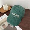 New Trendy Fashionable Cotton Cap For Women Letter Embroidered Stitching Kpop Baseball Cap Female Adjustable Hat Casual Leisure Streetwear Hat