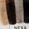 JERYAFUR 2023 frauen Luxus Winter Real Nerz Stirnbänder Hohe Qualität Echtpelz Haar Band Dame Mode Haar Hoop Pelzigen Geschenk