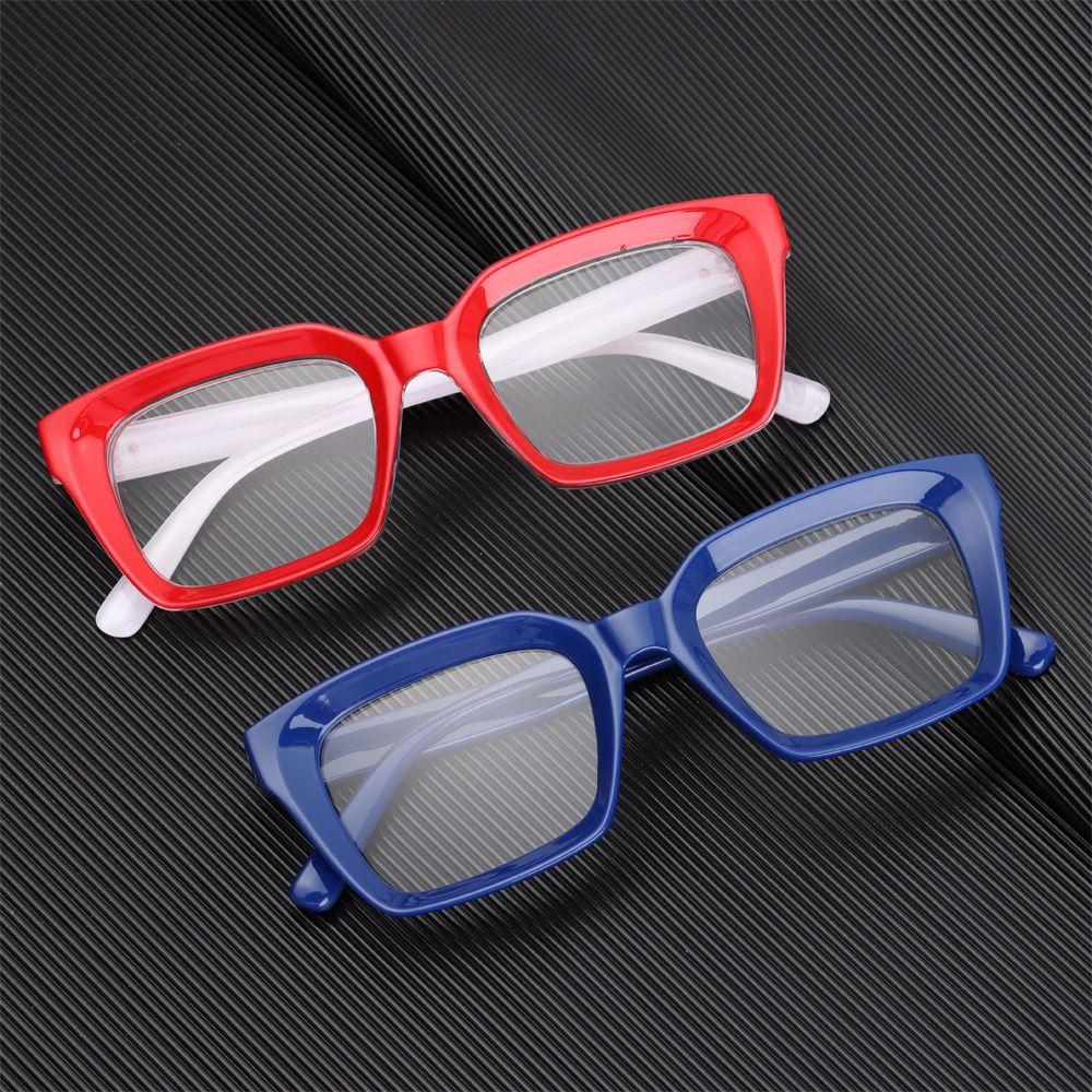 Modische übergroße quadratische Lesebrille für Damen und Herren, großes Gestell, Altersichtbrille, Dioptrien +1,0 bis +3,0