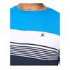 Bewley & Ritch Mens Portmen Yarn Dyed Stripe Cotton T-Shirt