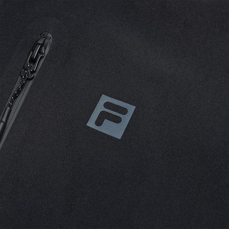 New FILA Puffer Jacket Men's Pitch Black A11M447902FBK