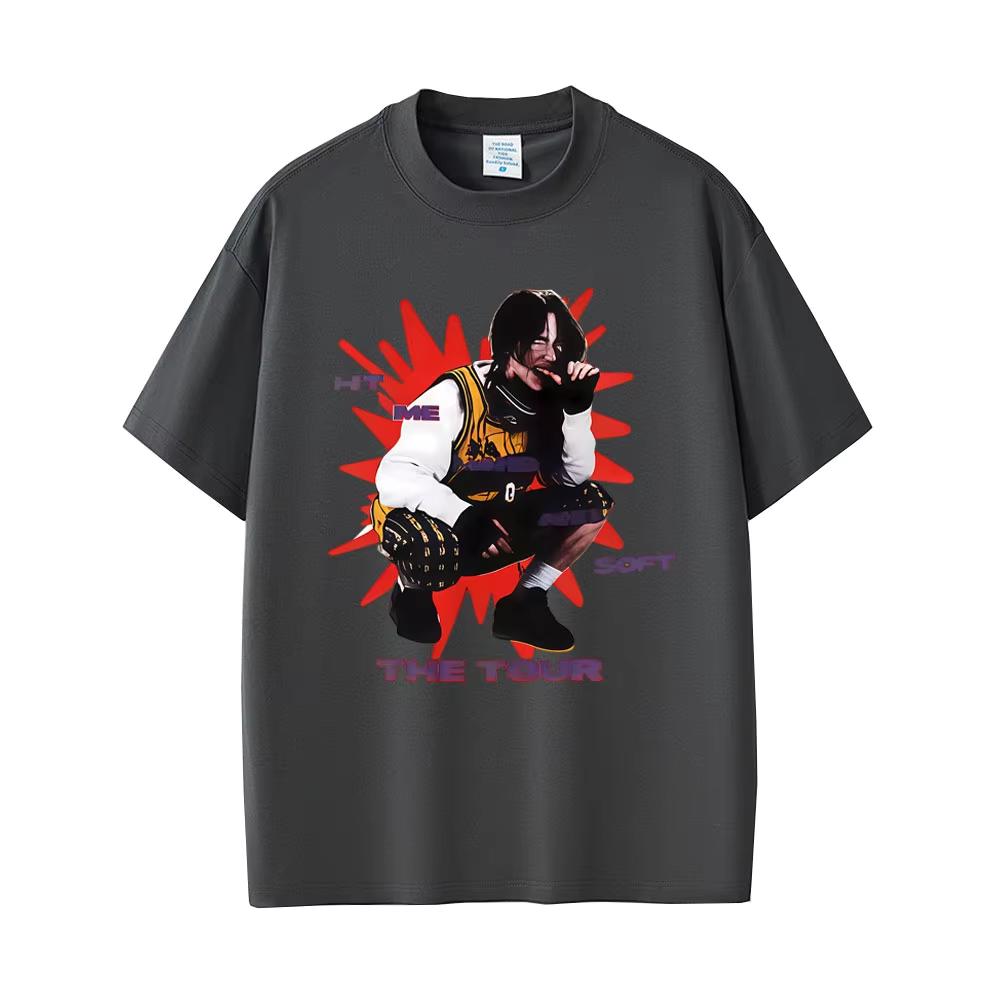 Hit Me Hard and Soft Tour Merch Tshirt Men Women Fashion Pop Music T Shirt Unisex 2026 summer Casual Vintage Short Sleeve Top