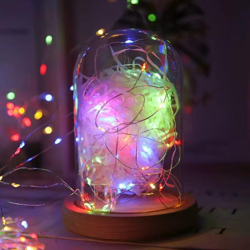 Christmas LED USB Copper Star String Lights - Outdoor Holiday Decoration