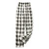Pantaloni Pigiama a Quadri da Donna con Tasche