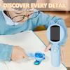 Adjustabl Magnification Digital Viewer Digital Scope Colorful Microscope Child Microscope for Exploring Everyday Object  Yellow