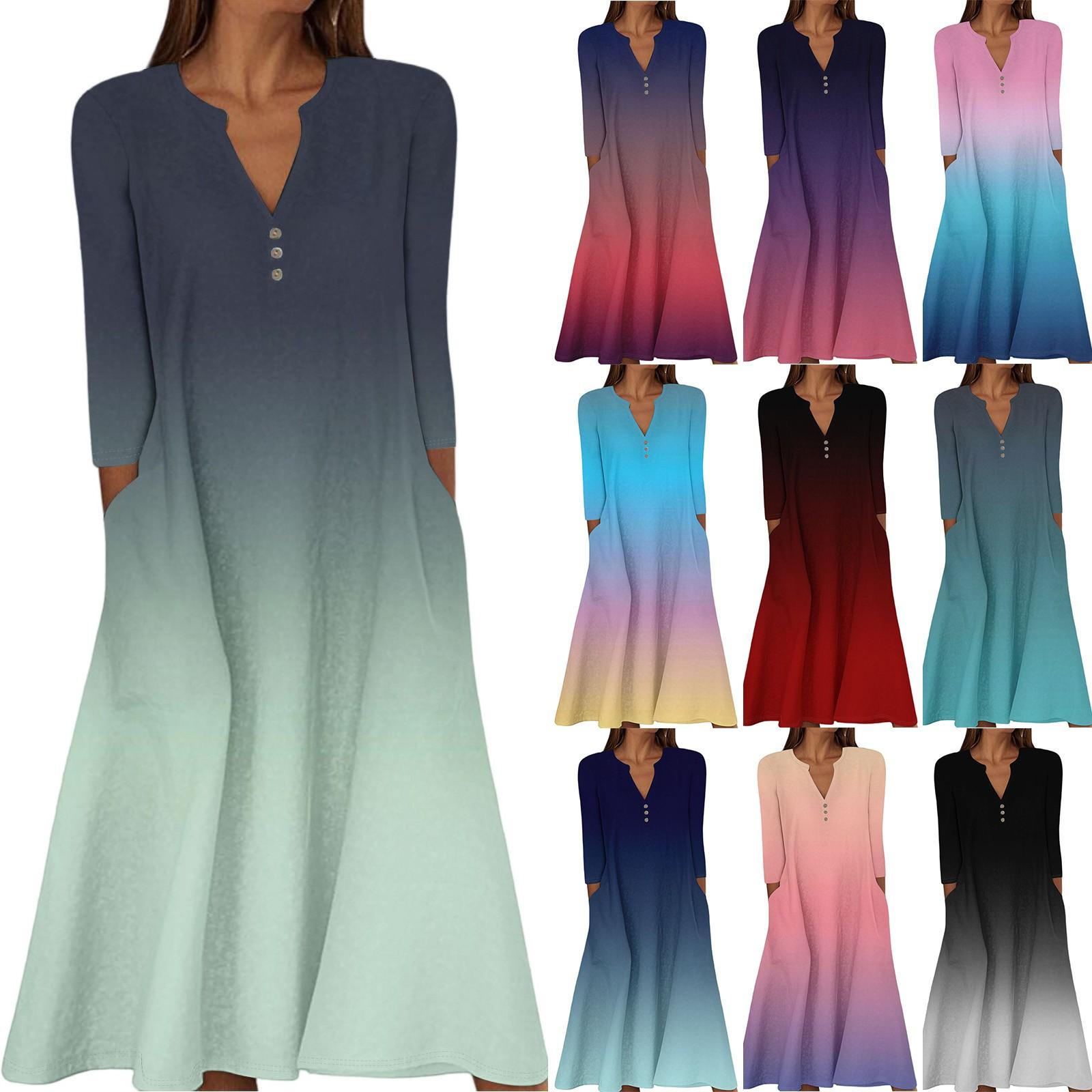 

Women s Casual And Fashionable Round-neck Sleeveless Mid Length Dress L чорний