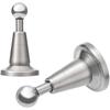 Stainless Steel Door Stopper, Heavy Duty Magnetic Door Holder, Wall Mounted Door Stop with Strong Magnet, Door Catch for Home Office