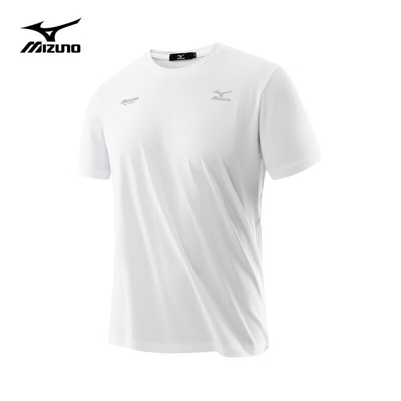 Mizuno Men s Quick Dry Round Neck Short Sleeve T-Shirt 4XL