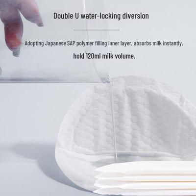 Ultra-Thin Disposable Breast Pads - Breathable and Anti-Overflow Pads for Breastfeeding, 200 Pack