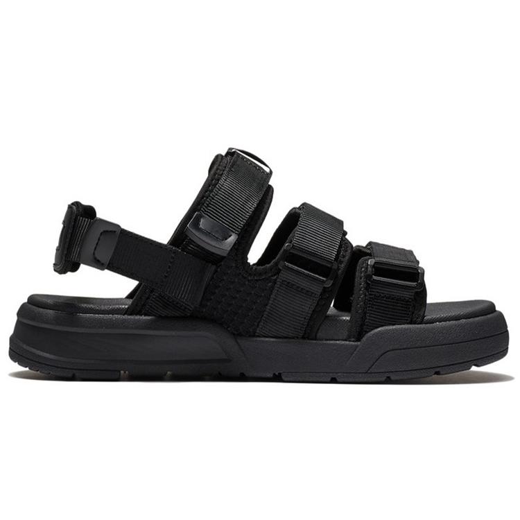 Li Ning Coca Comfortable Sports Sandals Men's Black AGUS003-1