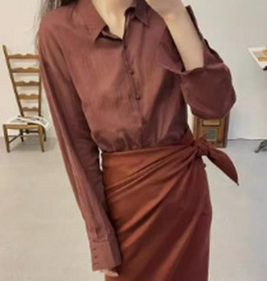 

West Minor Элегантная Ретро Миди-юбка Асимметричного Кроя с Завышенной Талией L