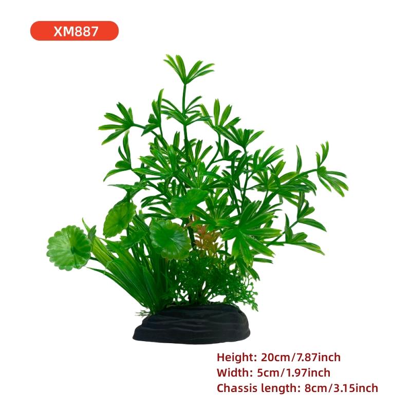 New  Artificial Aquarium Decorative Grass Simulation Plant Fish Tank DIY Decoration Simulation Water Grass Combination