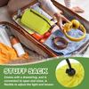 PATIKIL Set of 2 Stuff Bags, 16 X 32cm, Waterproof, Lightweight, Drawstring, Storage Bags for Hiking, Fishing, Beach, Swimming, Hot Springs, Camping,