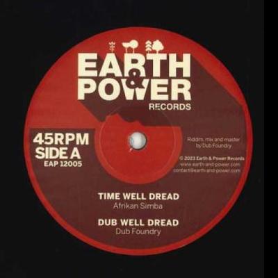 12inch Record AFRIKAN SIMBA DUB FOUNDRY  RANKIN  Time Well Dread  One For The Warri EAP12005 Earth  Power 2023 Europe Reggae Ska  Dub