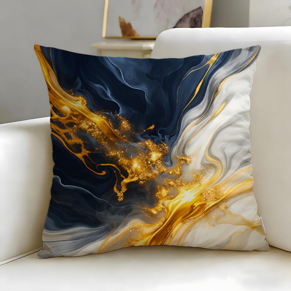 Style Highend Texture Cushion Cover Soft  EasyWash Pillow Case  Versatile for Couch Bed Travel and Office