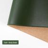 Non-Slip PU Leather Table and Bar Mats with Cork Coasters