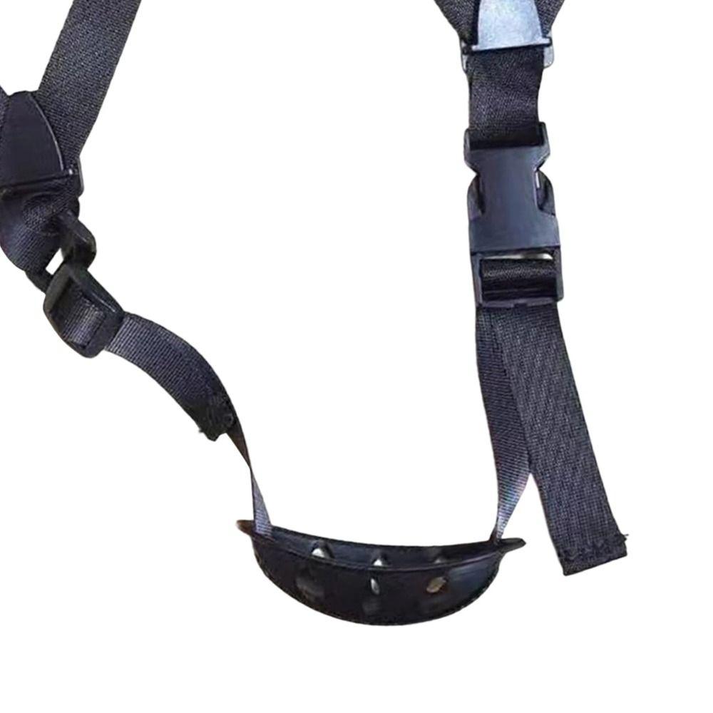 Wear-resistant Helmet Buckle Quick Release Helmet Chin Strap Hard Hats Chin Strap  with Chin Cup