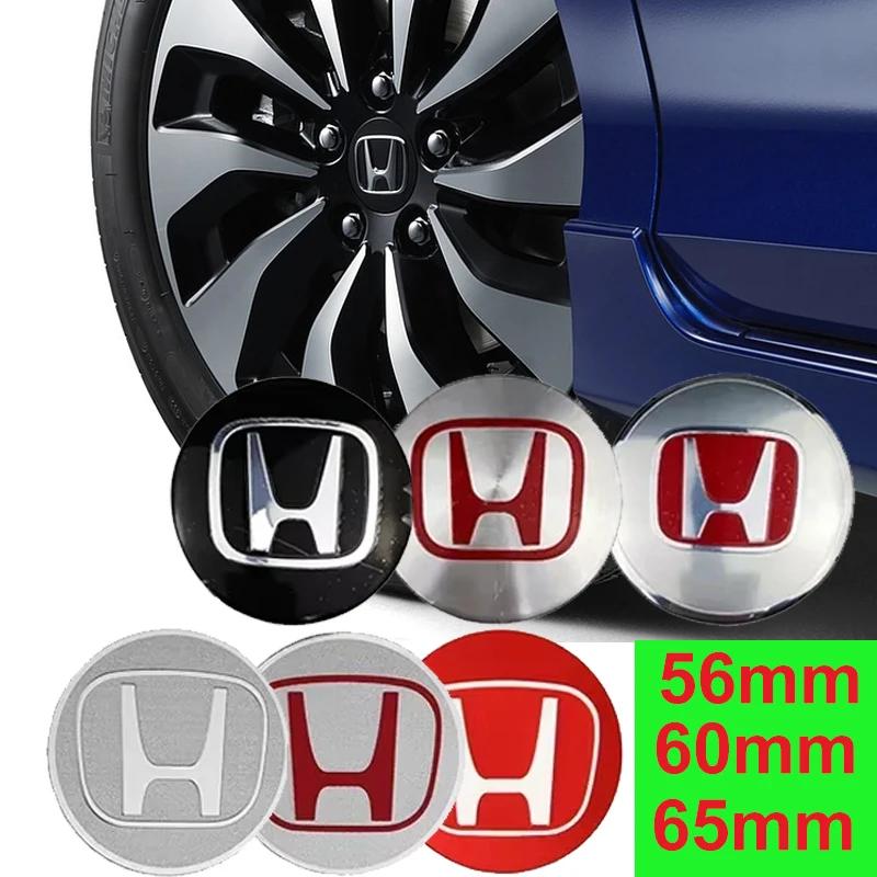 56/60/65mm Car Wheel Center Hub Sticker for Honda Mugen Accord HRV Fit Jazz City Civic Inspire CRV Odyssey Jade Accessories