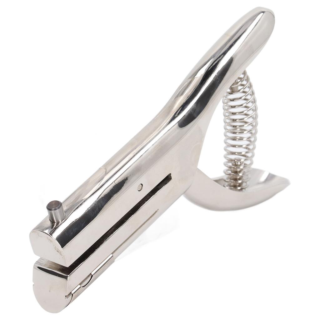 Heavy Duty Hand Held Hole Punch 6mm Dia Round Single Circle for Paper ID Cards PVC Cards Badge Photos