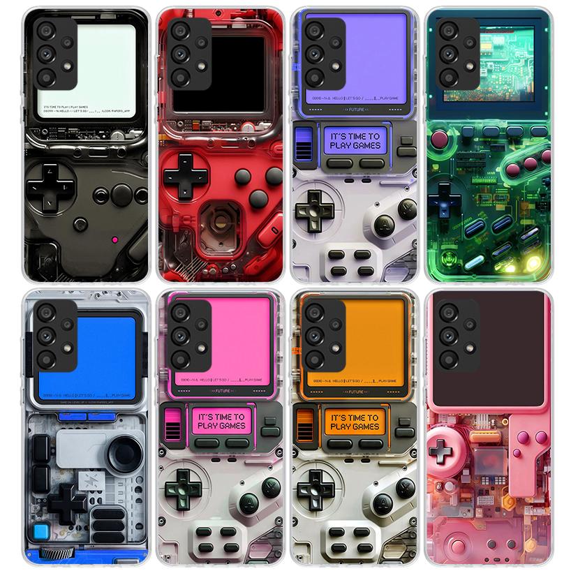 Games Console Fashion Boy Phone Case For Samsung Galaxy A17 A16 A15 A14 A13 A57 A56 A55 A54 A53 A37 A36 A35 A34 A33 A26 A25 A24