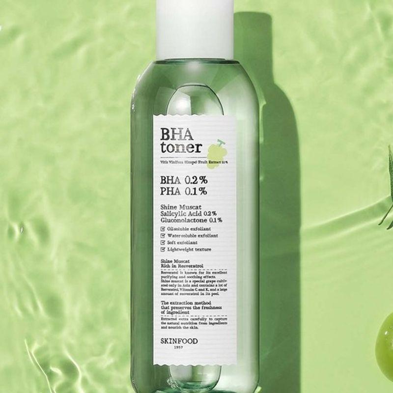 SKINFOOD [Oily Skin Care] Shine Muscat BHA Toner Shine Muscat Bach Toner