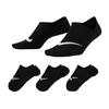 Nike Womens/Ladies Everyday Plus Trainer Socks (Pack of 3)