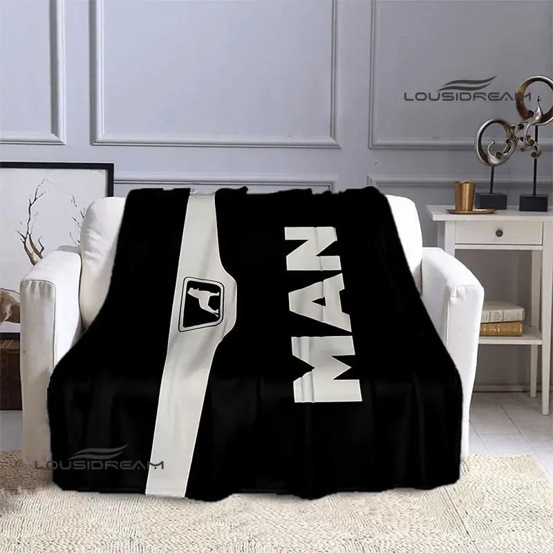 

Ковдра з надрукованим логотипом Man Truck Flannel Soft Comfort Blanket Домашня дорожня ковдра ковдри для ліжок Ковдри для пікніка Подарунок на день народження 150x200cm