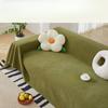 Herringbone Chenille Sofa Cover Towel Full Covered Sofa Cover Non-Slip Sofa Cover Multi-Purpose Cushion