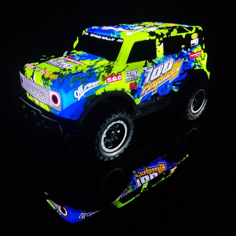 RC Cars LED Light Radio Remote Control Car Sports 10KM/H High Speed Trucks Electric Drift Mini Car