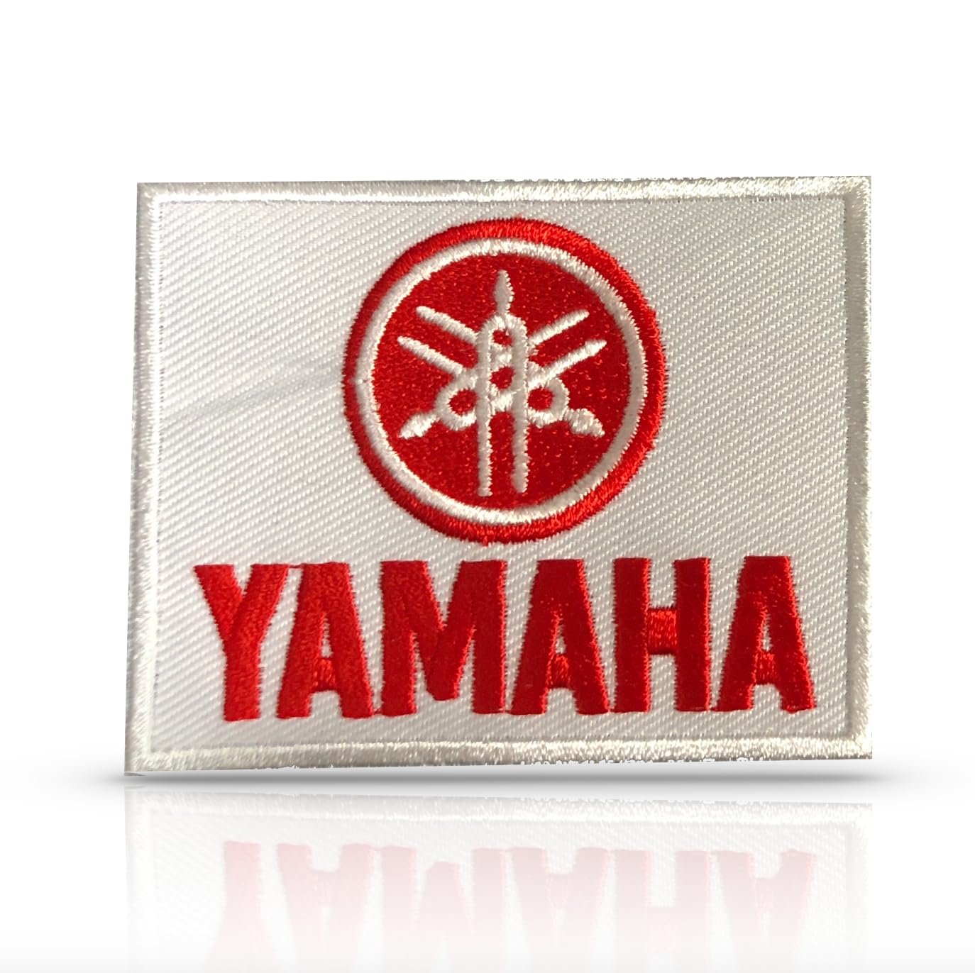 

Generic Yamaha Iron-on Embroidered Applique Racing Patch, White 43