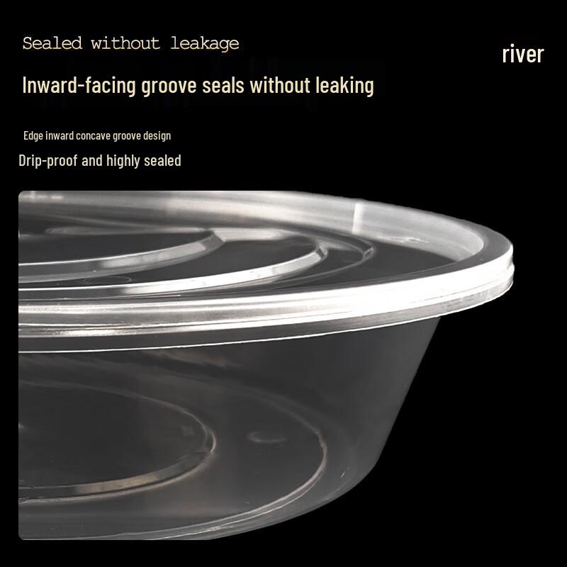 Microwavable Disposable Round Food Container