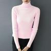 Turtleneck Pullover Women Sweater Autumn Winter New Long Sleeve Knitted Sweater Women Slim Solid Wool Sweaters Jumpers 16675