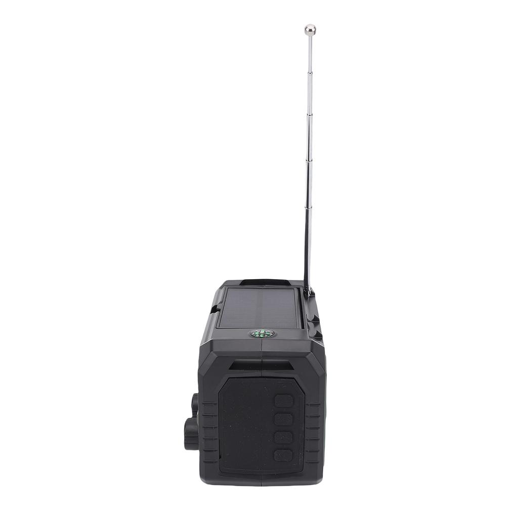 Emergency Radio Multi Function 16000mAh Solar Hand Crank AM FM WB Battery Powered with Cell Phone Ch