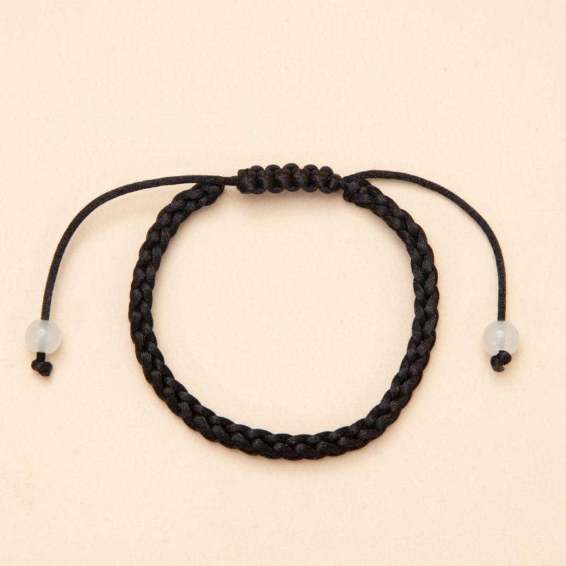 

И женский Этнический стиль Браслет красочный Красная веревка Веревка праздничная 20 шт. Плетеный зодиак Год мужской Поставка оптом Маленькие подарки Браслет для пары 15-25cm чёрный