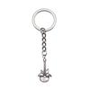 Electric Guitar Keychain Music Charm Graduation Memento Key Ring 28mm