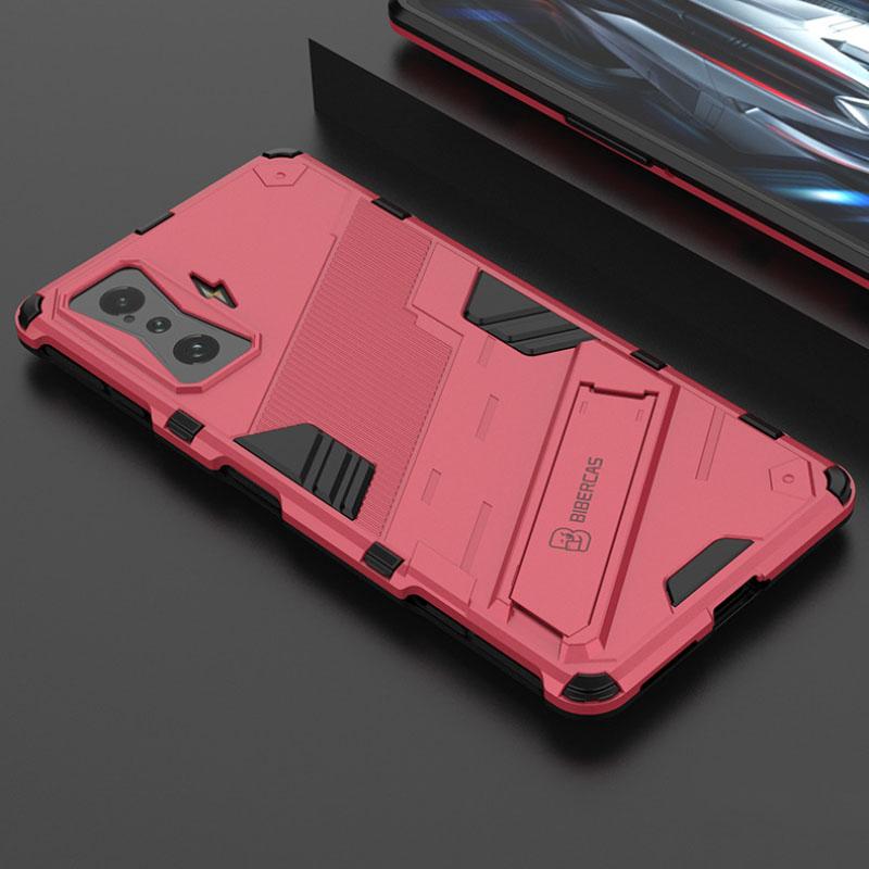 For Xiaomi Redmi K40 K50 Gaming Shockproof Armor Back Cover Case For Redmi K40 K50 Anti-Fall Protect Kickstand Coque Cases